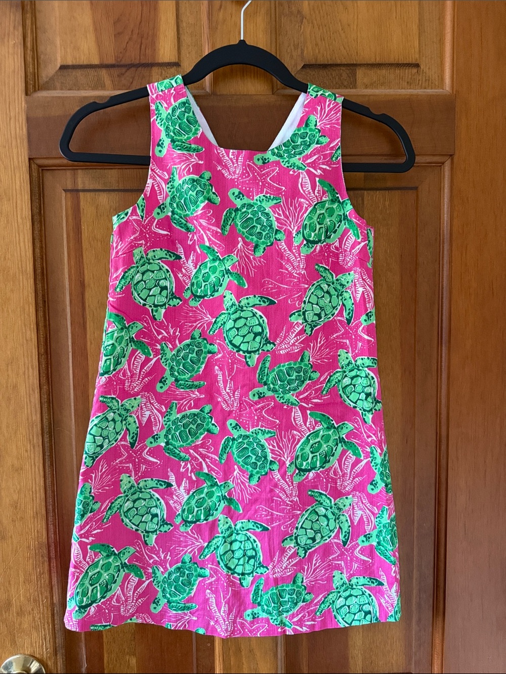 Tommy Bahama Pink Sundress with Green Turtle Print